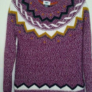 Old Navy Nordic style sweater Women's size M
